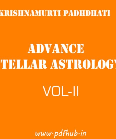 K.P. Advanced Stellar Astrology Vol-2